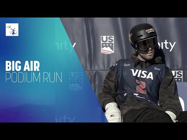 Alexander Hall (USA) | 2nd place | Men's Big Air | Steamboat | FIS Freestyle