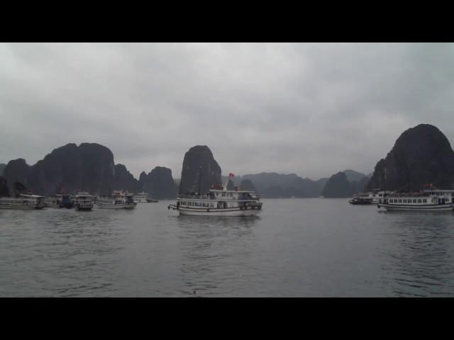 Halong Bay cruise departure