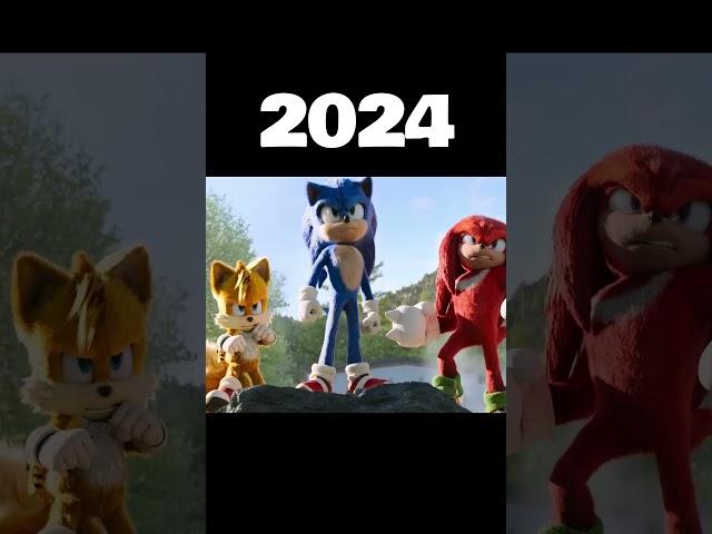 Evolution Of Sonic, Tails, And Knuckles #shorts #evolution