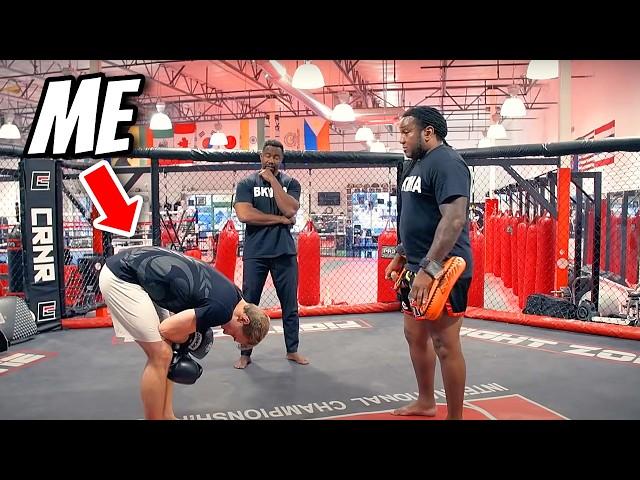 My Lesson With Francis Ngannou's Coach Will BLOW YOUR MIND!