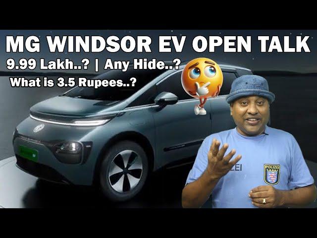 MG Windsor EV ️ Hidden and Open Talk || E-Wheeler || Arunai Sundar || #mgev