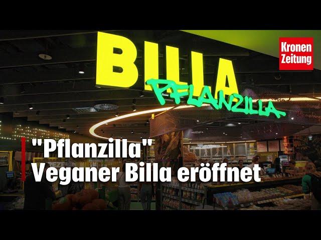 "Pflanzilla" - Veganer Billa eröffnet