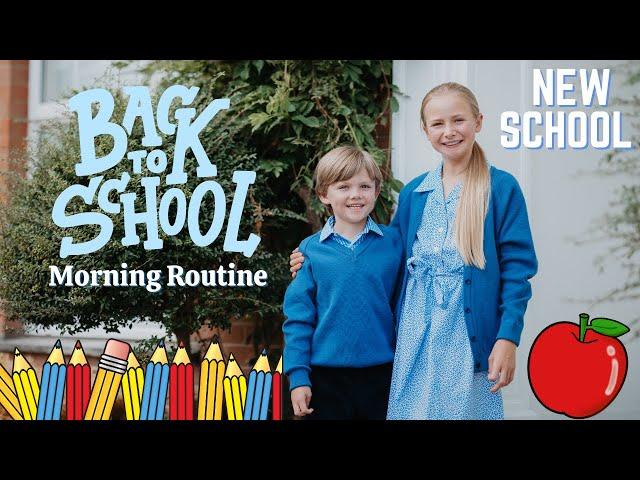 BACK TO SCHOOL! MORNING ROUTINE + STARTING A NEW SCHOOL!