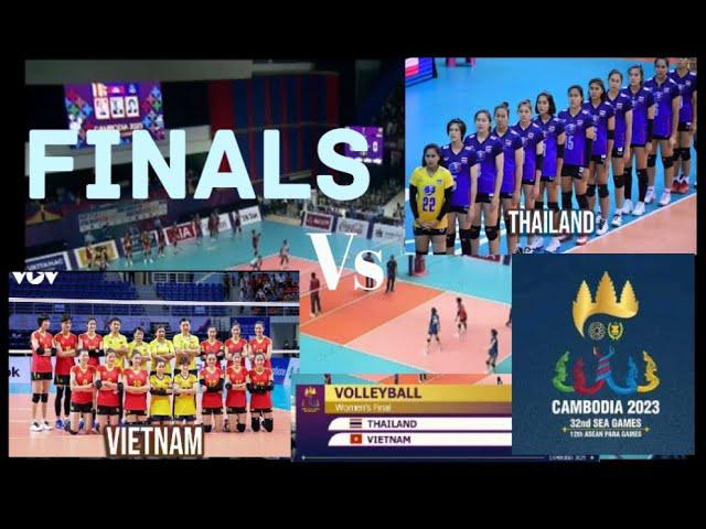 VIETNAM Vs THAILAND Womens Volleyball FINAL Game (ENGLISH commentator) SEA GAMES 2023 May 14,2023