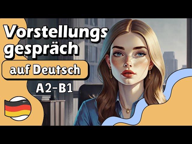 Job Interview in German | Who Will Get the Job? | A2-B1 Deutsch Lernen