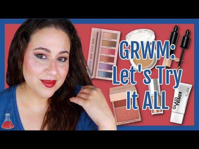 GRWM Trying New Makeup | Hindash Monochromance, KVD Beauty, Patrick Ta, Colourpop