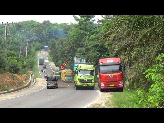 TURBO SAMPAI MENJERIT, TRUK HINO NANJAK MERAYAP, TRUK CANTER KETENGGAK