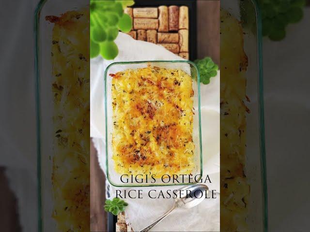 Gigi's Ortega Rice Casserole Shorts