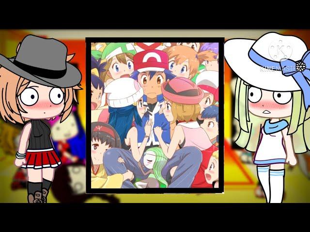 PokeGirls react to Ash’s moments with the girls