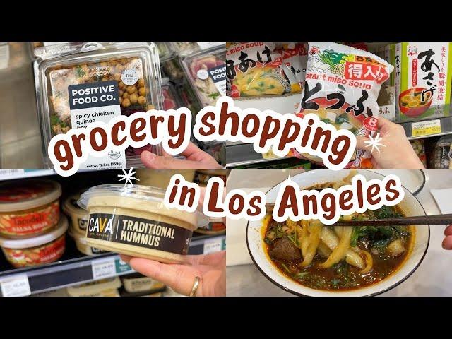 Grocery Shopping in Los Angeles | meal kit from Sprouts, enjoying comfort meal, working mom's life 