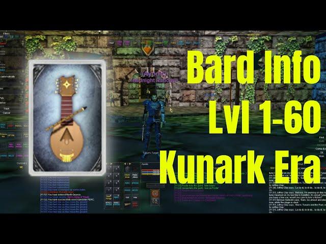 Bard Guide [Kunark] | EverQuest