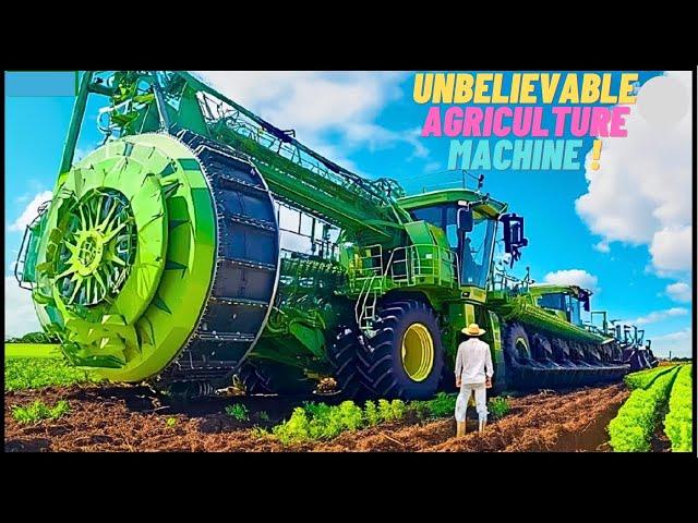 How Modern Agriculture Machines Are Revolutionizing Farming Beyond Belief !