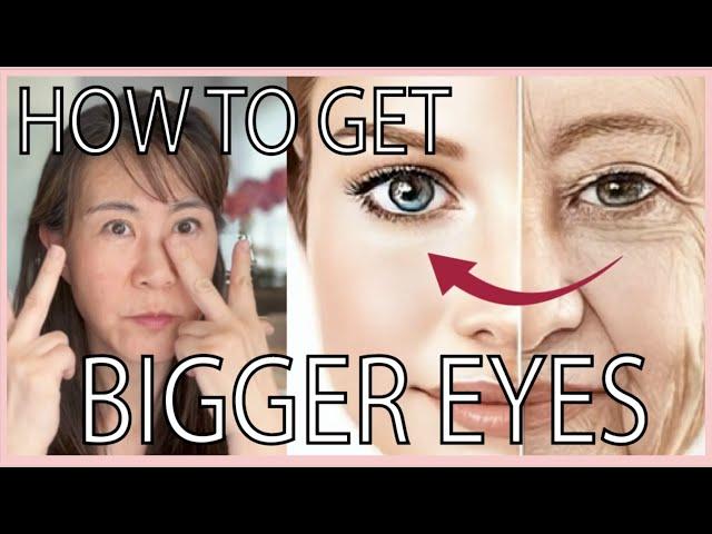 MAKE EYES BIGGER BY DOING THIS!Lift sagging eye lids, erase eye bags, dark circles. Permanently!