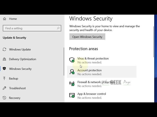 Add Exclusions for Windows Defender in Windows 10