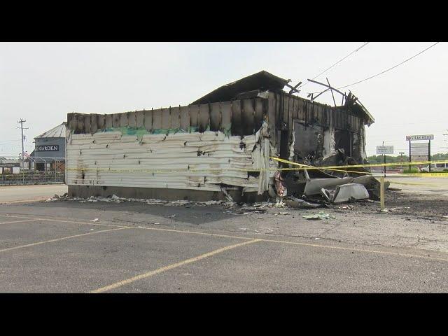 Gas line break causes garage to explode, catch fire in Mountain Grove