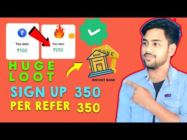 Flat ₹350+₹350 CashbackDirect Bank | New UPI Cashback Offer Today | New Earning App Offers