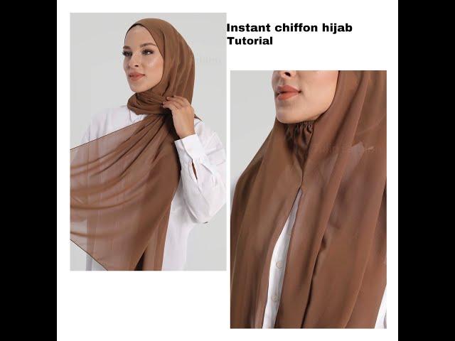 Instant chiffon Celinia Hijab from Tulip Fashion - No pins needed