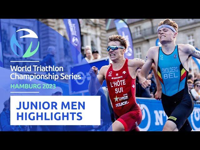 2023 World Triathlon Championship Series Hamburg - Junior Men's Race Highlights