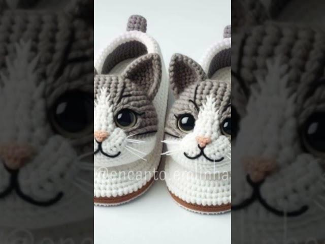 детские носочки #crochet #knitting