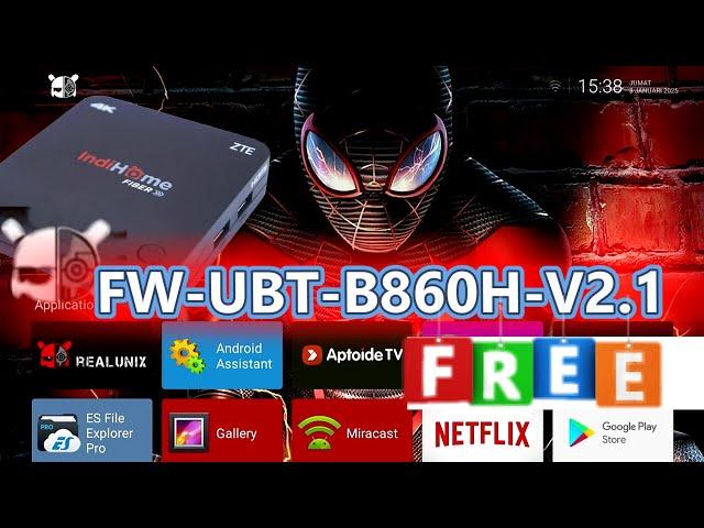 UBT Flash terbaru stb b860h fw b3j4t 2025 auto sukses unlock lebih mudah ROOT 100%