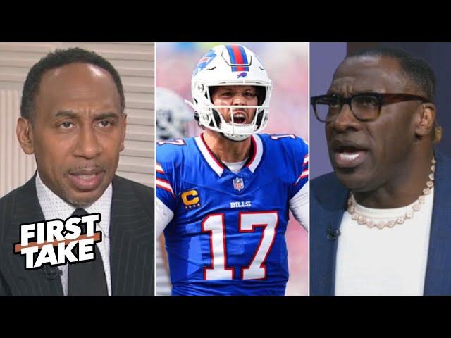 FIRST TAKE | "I was wrong about Josh Allen!" - Stephen A. claims Buffalo Bills will win Super Bowl