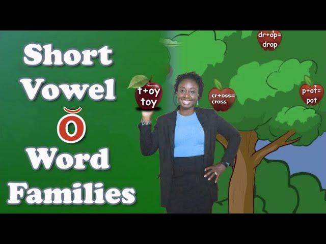 Short Vowel “o” Word Families with beginning consonant + beginning digraph