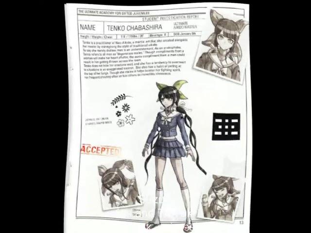 Tenko Chabashira edit !¡SPOILER'S¡! [Danganronpa]