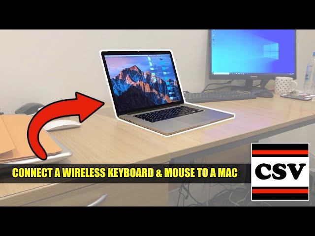 How to CONNECT a Wireless Keyboard & Mouse to a MacBook Pro | New