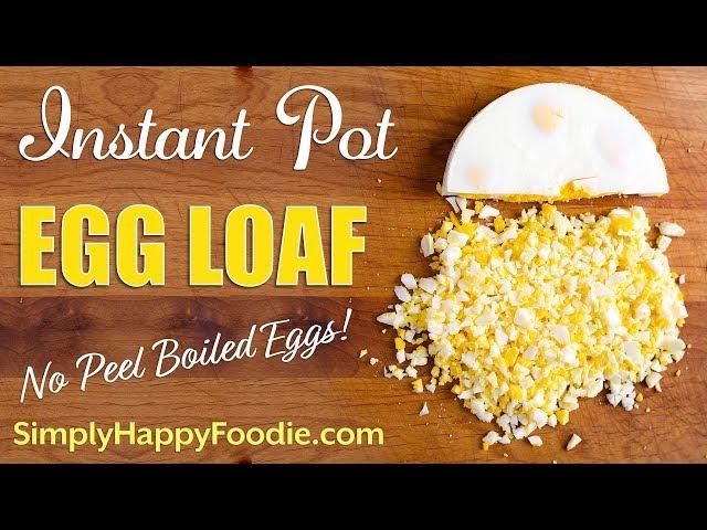 Instant pot egg loaf