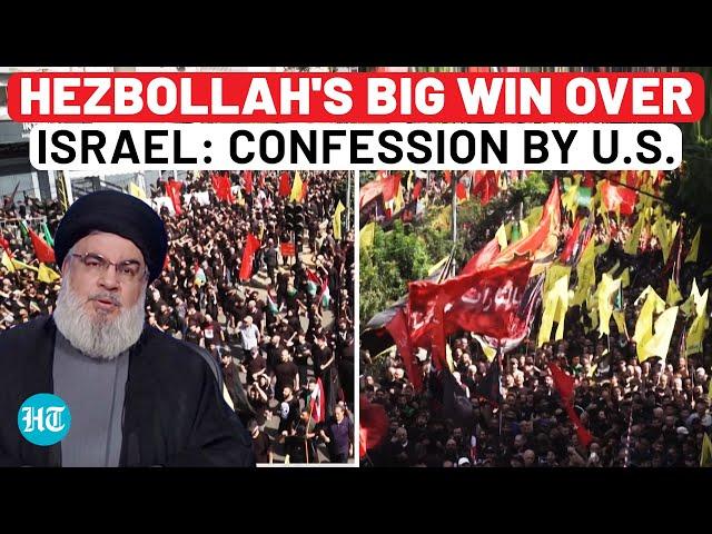 Hezbollah's Big Win, Even Before War, Admitted By USA: Israel 'Loses Sovereignty' Over...