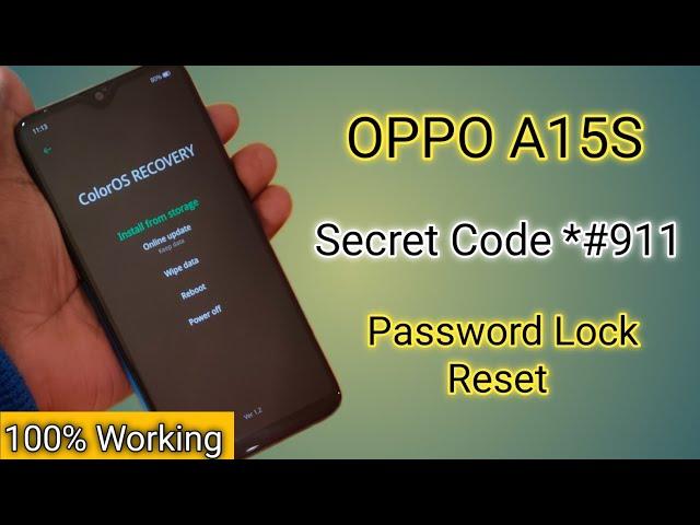 Oppo A15s Hard Reset Forgot Password | Oppo Cph2179 Password Unlock Without Pc 100% Ok | 2022