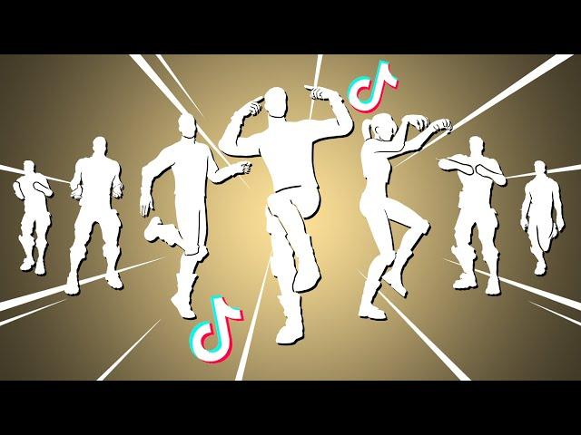 These Popular TikTok Dances Have The Best Music in Fortnite! (Let's Get It Started, Roar, Pull Up)