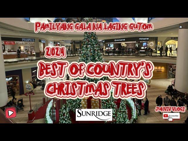 2024 Best Christmas Trees | Sunridge Mall | Alberta Canada  #japan #croatia #india #philippines