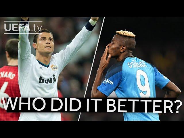 VICTOR OSIMHEN or CRISTIANO RONALDO? | IMMERSIVE HIGHLIGHTS: Great Towering Headers