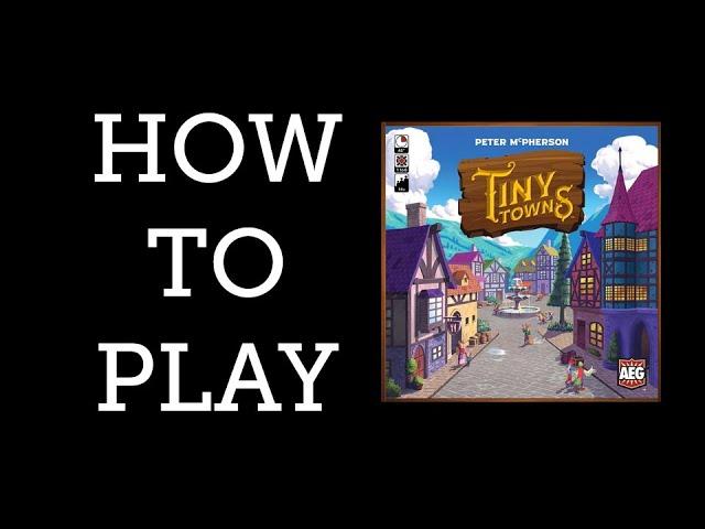 How to Play - Tiny Towns