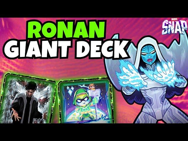 Disrupt The Meta With Supergiant and Ronan - Marvel Snap Gameplay