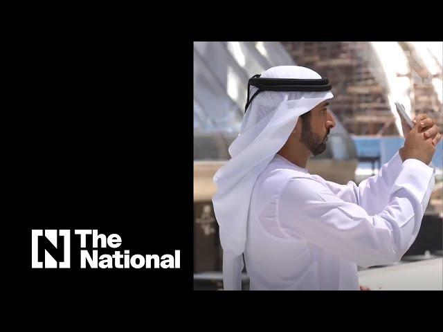 Sheikh Hamdan tours Expo 2020 site in Dubai