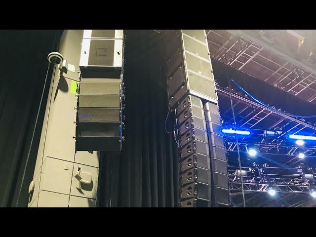 Audio Geekery! | L' Acoustics KARA, SB18, KS28, LA RAK, LA8, LA12x,  Avid Venue walk thru Seattle HD
