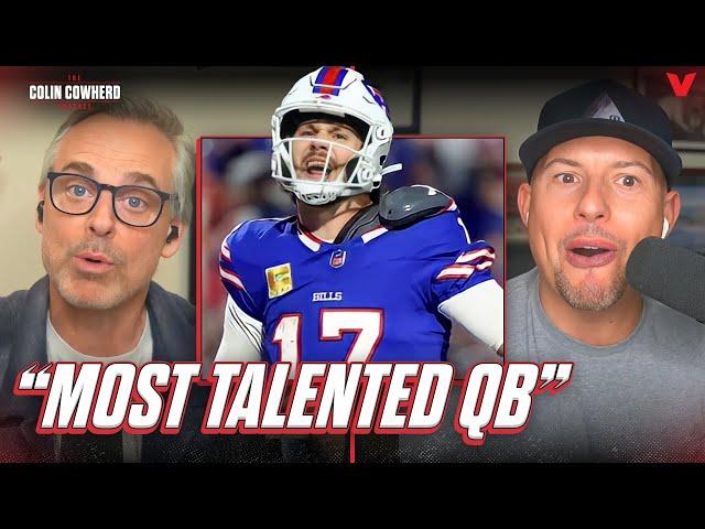 Josh Allen MOST TALENTED NFL QB over Mahomes, MVP favorite after Bills beat Chiefs | Colin Cowherd