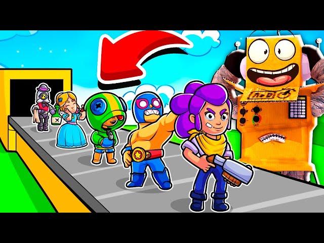 ПОСТРОИЛ САМУЮ КРУТУЮ в МИРЕ БАЗУ БРАВЛЕРОВ! НУБ И ПРО ВИДЕО ROBLOX Brawl Stars Tycoon