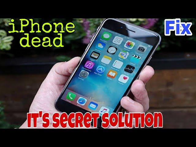 YOUR IPHONE IS DEAD HERE IS THE KEY REPAIR TIPS mabilis lang ito gawin