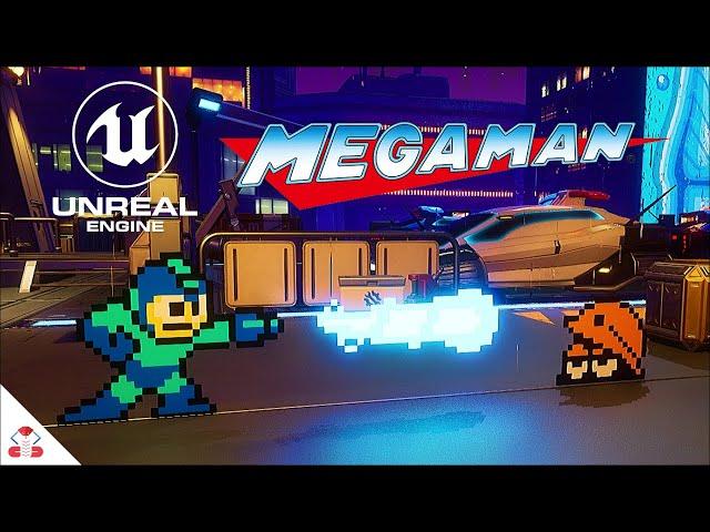 I tried remaking Mega Man in Unreal Engine 5