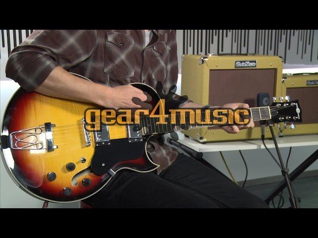 San Diego Semi Acoustic Guitar by Gear4music