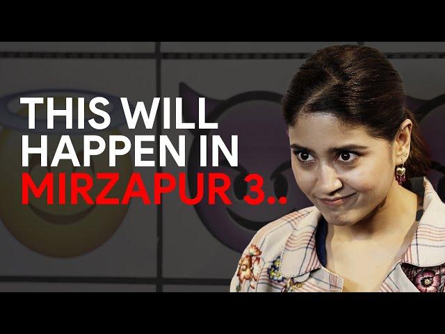 Mirzapur Spoilers, Sharmin’s Acting & Chocolate Maggi ft. Shweta Tripathi Sharma | Jist Game Show