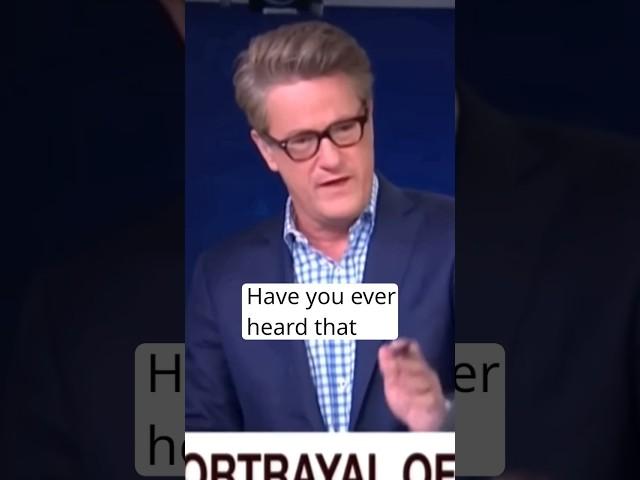 MSNBC Anchor Joe Scarborough Defends Fox News Calling Poor People Sponges, Leeches, And Lazy.
