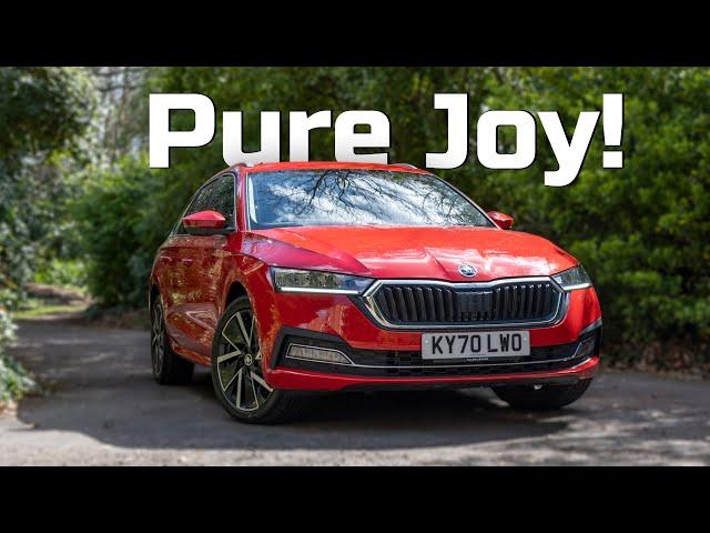 Skoda Octavia iV Estate review (2024): An affordable hybrid estate! | TotallyEV