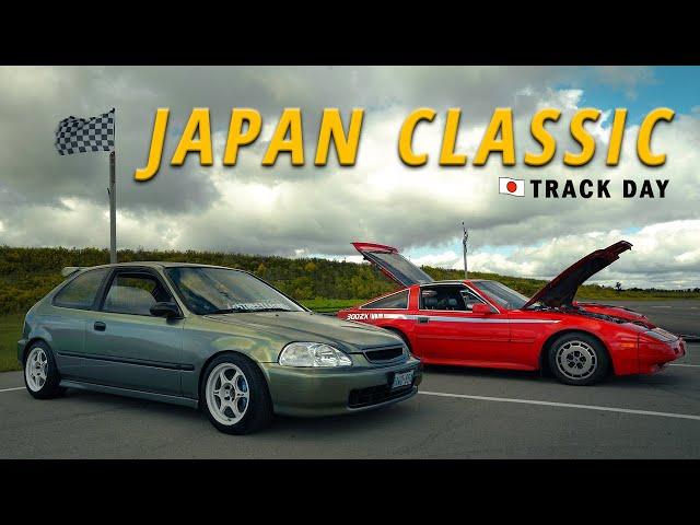 I Brought My Honda Civic Hatchback to the Japan Classic Track Day! (EP.19)