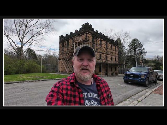 I was LOCKED up HERE . Old Scott county jail tour.