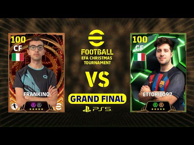 GRAND FINAL | FRANKINO VS ETTORITO | EFA CHRISTMAS TOURNAMENT EFOOTBALL 2025 DREAM TEAM