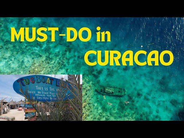 TUG BOAT BEACH CURACAO - MUST DO when in Curacao